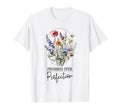 Progress Over Perfection Flower T-Shirt - Trendy Graphic for Adults - T-Shirt, Sweatshirt, Hoodie