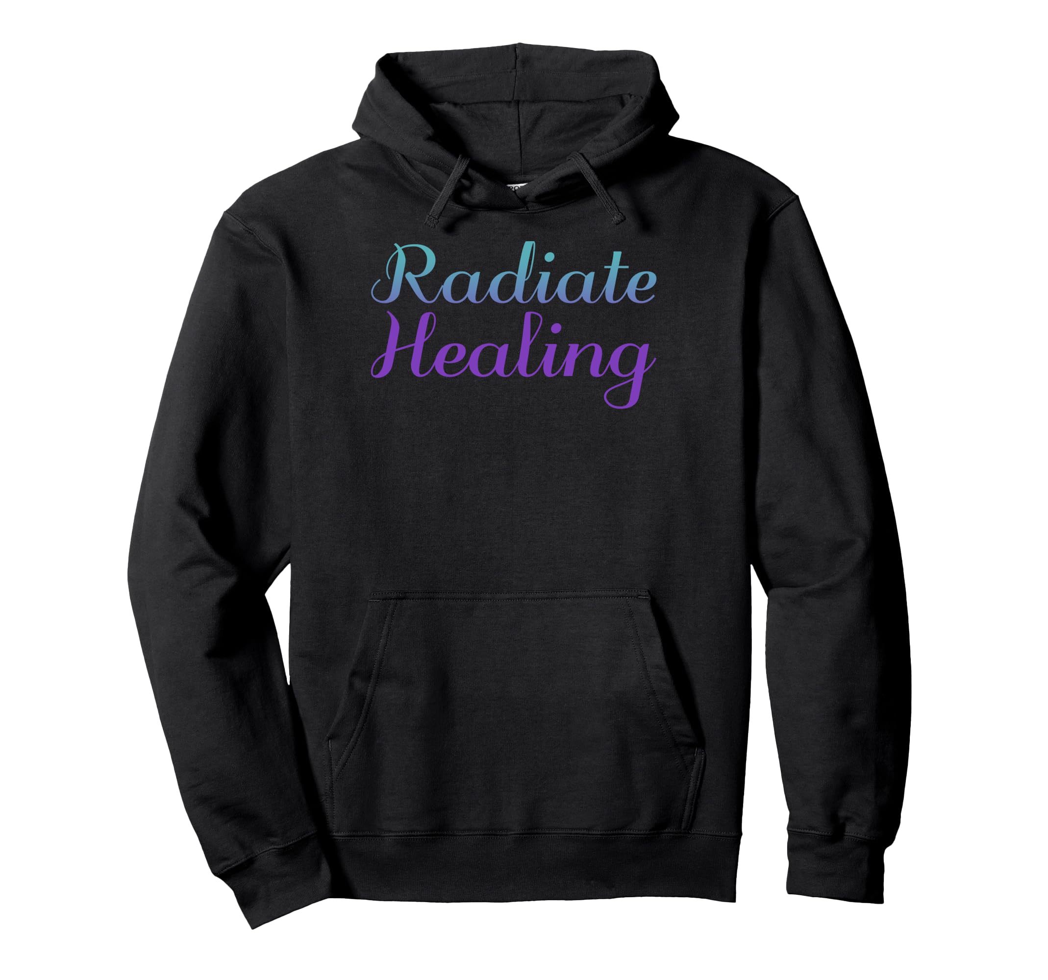 Radiate Healing Mental Health Awareness Hoodie - Minimalist Print Men Women - T-Shirt, Sweatshirt, Hoodie
