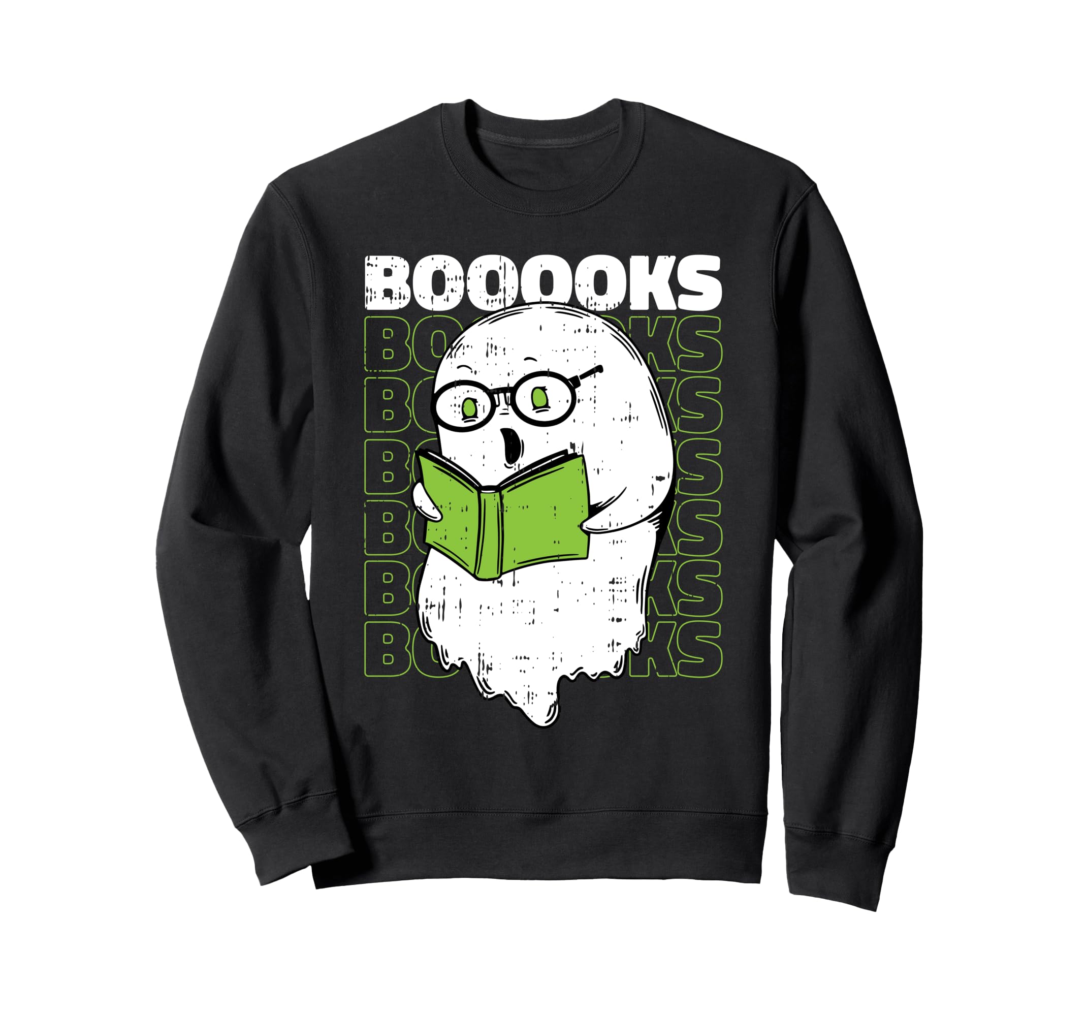 Boooooks Reading Book Lover Sweatshirt - Fun Novelty Design Men Women - T-Shirt, Sweatshirt, Hoodie