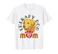 Therapy Dog Mom Handler Mothers Day T-Shirt - Graphic Print Unisex - T-Shirt, Sweatshirt, Hoodie