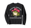 Hold Partner Funny Frog Cowboy Hat Sweatshirt - Streetwear Style Unisex - T-Shirt, Sweatshirt, Hoodie