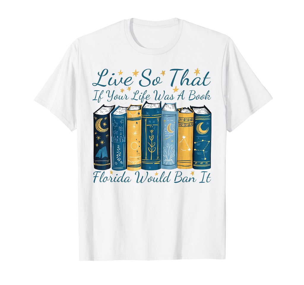 Live So That If Your Life Was Book T-Shirt - Graphic Print for Adults - T-Shirt, Sweatshirt, Hoodie