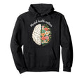 Floral Brain Self Care Awareness Mental Hoodie - Custom Art Print Unisex - T-Shirt, Sweatshirt, Hoodie