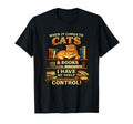 When It Comes To Cats And Books I Have T-Shirt - Minimalist Print Unisex - T-Shirt, Sweatshirt, Hoodie