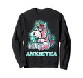 Introvert Tea Lover Nerd Unicorn Sweatshirt - Custom Art Print Men Women - T-Shirt, Sweatshirt, Hoodie