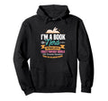Funny Im Book Nerd Bookworm Reading Hoodie - Minimalist Print Men Women - T-Shirt, Sweatshirt, Hoodie