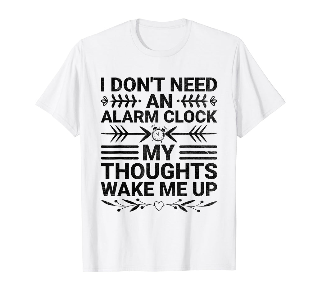 Overthinking Overthinker Funny Sarcasm T-Shirt - Minimalist Print Unisex - T-Shirt, Sweatshirt, Hoodie