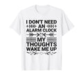 Overthinking Overthinker Funny Sarcasm T-Shirt - Minimalist Print Unisex - T-Shirt, Sweatshirt, Hoodie