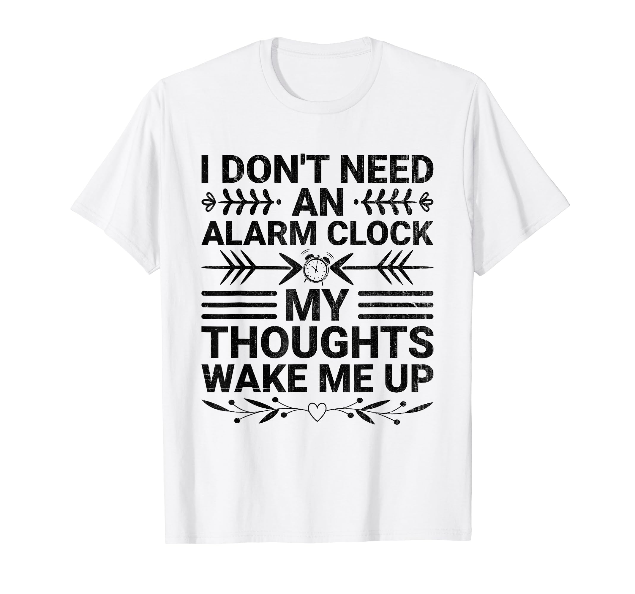 Overthinking Overthinker Funny Sarcasm T-Shirt - Minimalist Print Unisex - T-Shirt, Sweatshirt, Hoodie