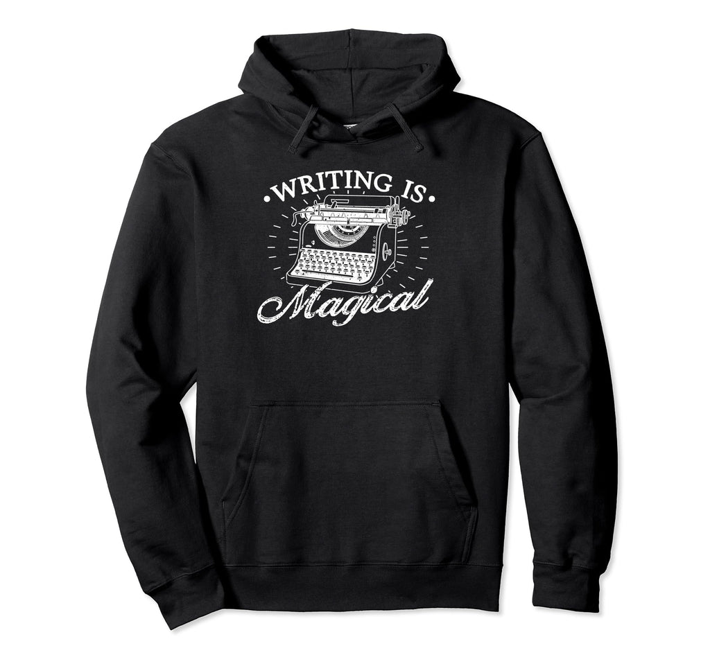 Typewriter Book Writing Literature Hoodie - Novelty Apparel for Adults - T-Shirt, Sweatshirt, Hoodie