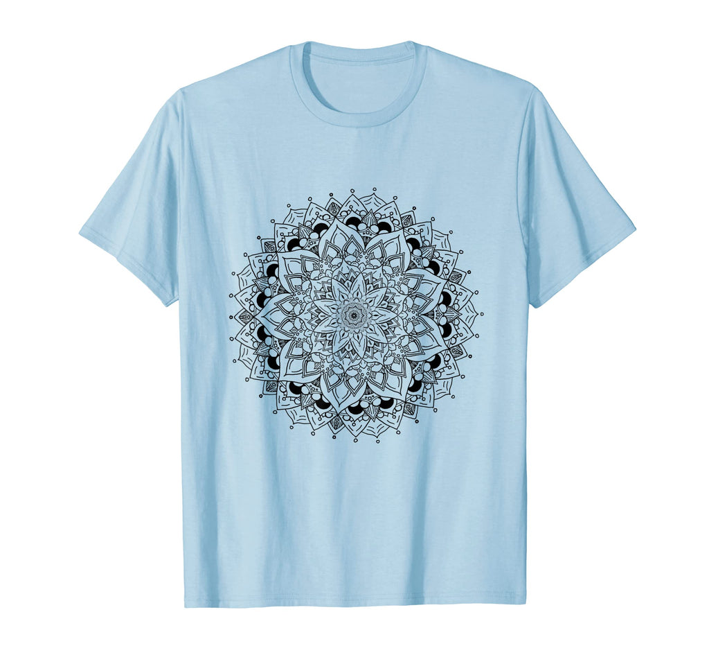 Mandala Mindfulness Calming Meditation T-Shirt - Custom Art Print Unisex - T-Shirt, Sweatshirt, Hoodie
