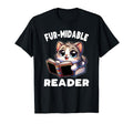 Reading Book Cat Library Reading Teacher T-Shirt - Streetwear Style Unisex - T-Shirt, Sweatshirt, Hoodie