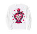 Valentines Self Care Positive Vibes Sweatshirt - Unique Graphic Unisex - T-Shirt, Sweatshirt, Hoodie