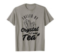 Crystal And Tea Fueled Energy Rock T-Shirt - Aesthetic Graphic Men Women - T-Shirt, Sweatshirt, Hoodie