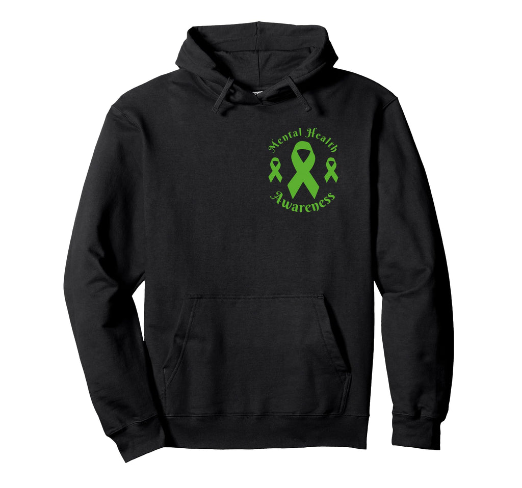 Mental Health Month We Wear Green Mental Hoodie - Streetwear Style Unisex - T-Shirt, Sweatshirt, Hoodie
