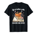 Dragons And Books Bearded Dragon Owner T-Shirt - Novelty Apparel Unisex - T-Shirt, Sweatshirt, Hoodie