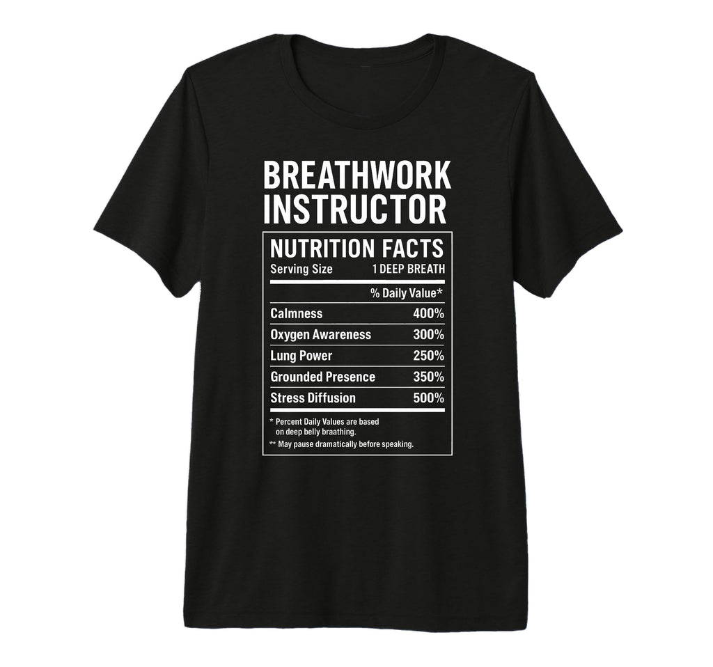 Breathwork Instructor Facts Tri Blend T-Shirt - Aesthetic Graphic Men Women - T-Shirt, Sweatshirt, Hoodie