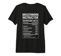 Breathwork Instructor Facts Tri Blend T-Shirt - Aesthetic Graphic Men Women - T-Shirt, Sweatshirt, Hoodie