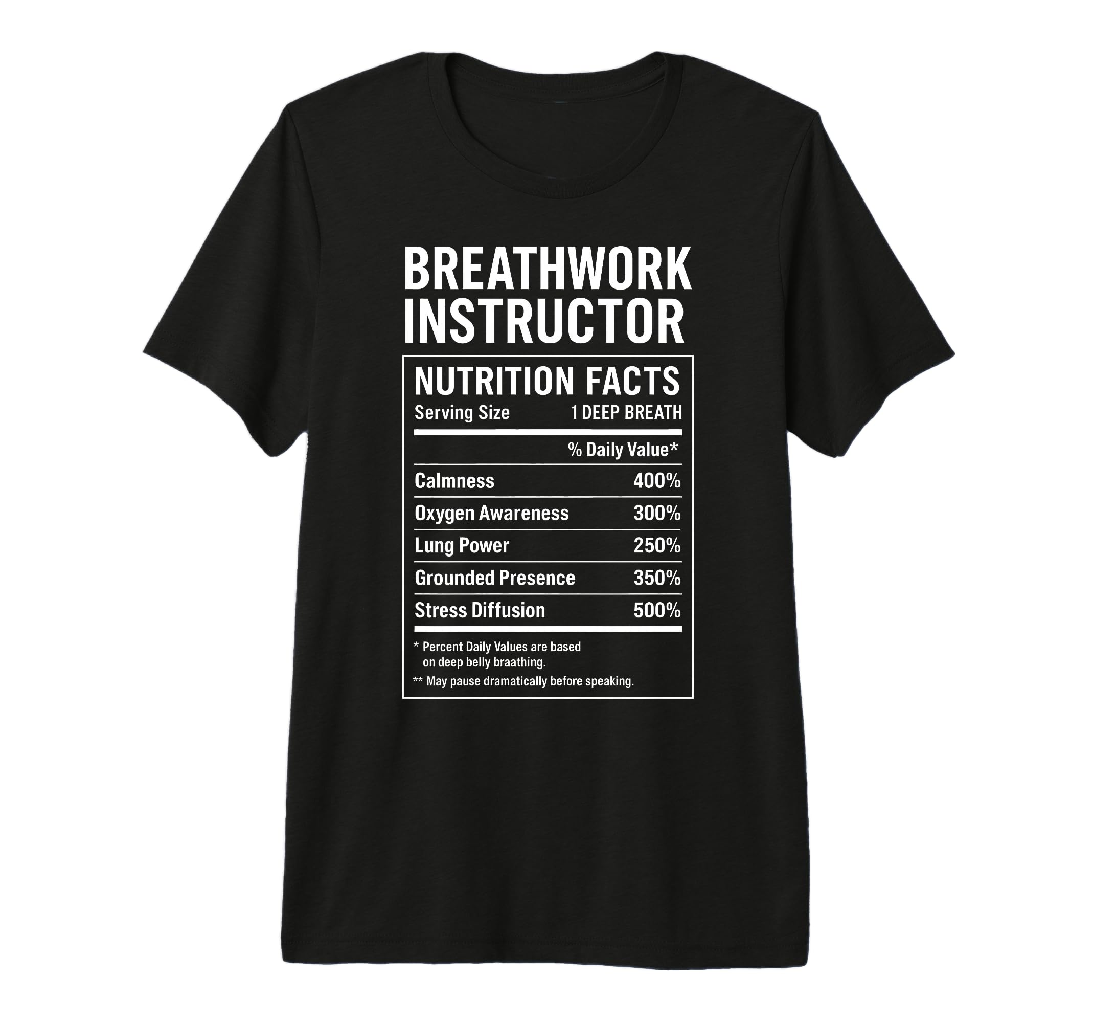 Breathwork Instructor Facts Tri Blend T-Shirt - Aesthetic Graphic Men Women - T-Shirt, Sweatshirt, Hoodie