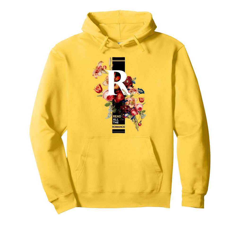 Read All Romance Books Bookish Flowers Hoodie - Graphic Print Unisex - T-Shirt, Sweatshirt, Hoodie