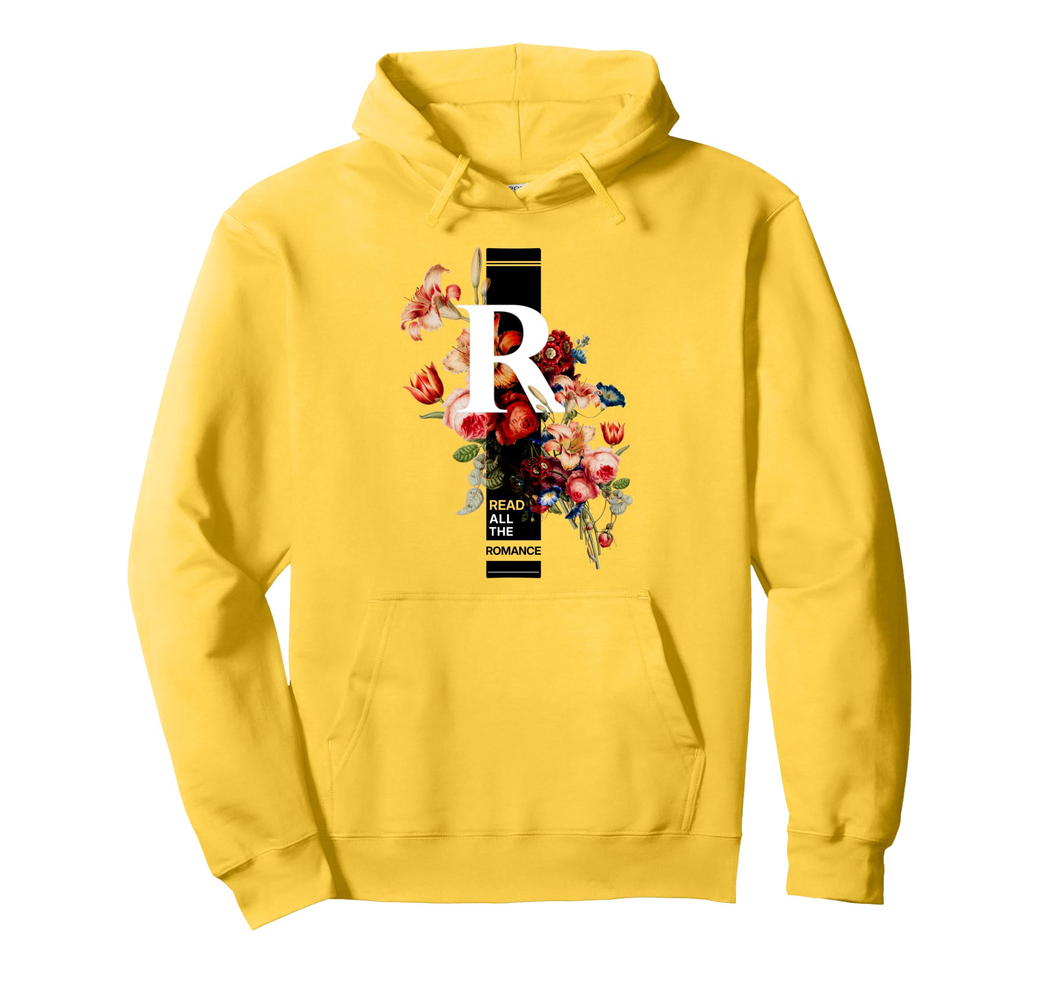 Read All Romance Books Bookish Flowers Hoodie - Graphic Print Unisex - T-Shirt, Sweatshirt, Hoodie
