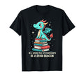Playful Dragon Encourages Reading T-Shirt - Casual Everyday Wear Men Women - T-Shirt, Sweatshirt, Hoodie