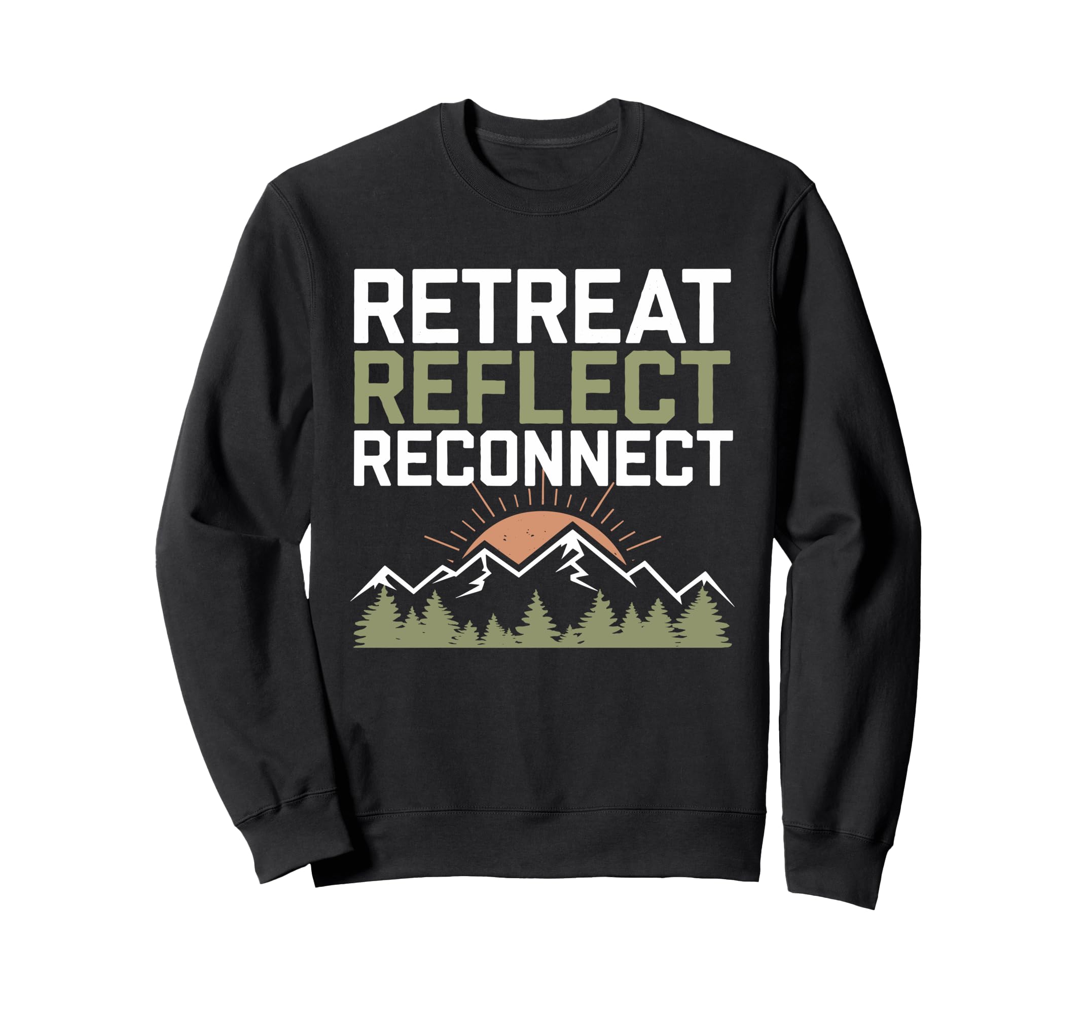 Silent Retreat Participants Sweatshirt - Novelty Apparel for Adults - T-Shirt, Sweatshirt, Hoodie