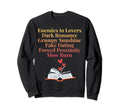 Bibliophile Romance Book Genre Sweatshirt - Streetwear Style for Adults - T-Shirt, Sweatshirt, Hoodie