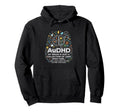 Audhd Neurodivergent Funny Too Many Hoodie - Aesthetic Graphic Men Women - T-Shirt, Sweatshirt, Hoodie