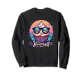 Treat Yourself Cupcake Birthday Fun Sweatshirt - Minimalist Print Men Women - T-Shirt, Sweatshirt, Hoodie
