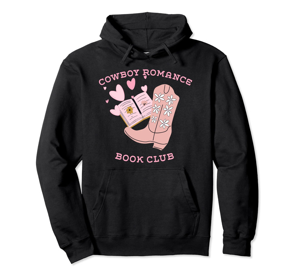 Cowboy Romance Book Club Cowboy Book Hoodie - Trendy Graphic Men Women - T-Shirt, Sweatshirt, Hoodie