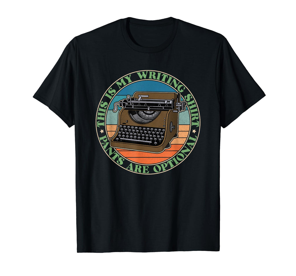 Typewriter Book Writing Literature T-Shirt - Trendy Graphic Unisex - T-Shirt, Sweatshirt, Hoodie