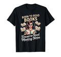 Born To Read Books Forced To Read T-Shirt - Aesthetic Graphic Men Women - T-Shirt, Sweatshirt, Hoodie