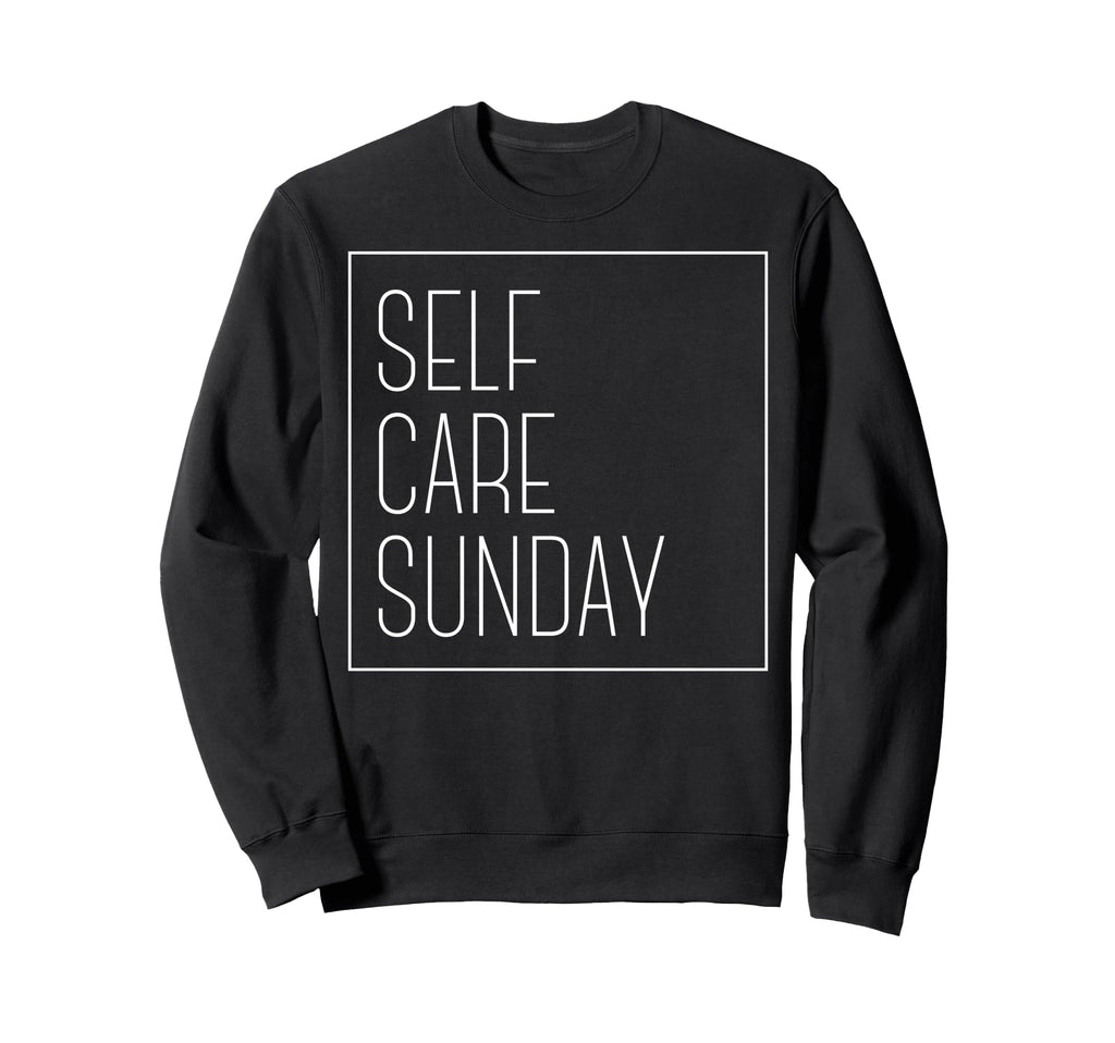 Self Care Sunday Box Sketch Sweatshirt - Custom Art Print Unisex - T-Shirt, Sweatshirt, Hoodie
