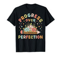 Progress Over Perfection Wildflower T-Shirt - Casual Everyday Wear Unisex - T-Shirt, Sweatshirt, Hoodie