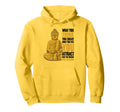 Buddhist Namaste Mindfulness Yoga Hoodie - Fun Novelty Design Men Women - T-Shirt, Sweatshirt, Hoodie