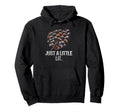 Just Little Lit Funny Bookworm Book Hoodie - Aesthetic Graphic for Adults - T-Shirt, Sweatshirt, Hoodie