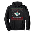 Funny Santa Silly Goose Overstimulated Hoodie - Graphic Print for Adults - T-Shirt, Sweatshirt, Hoodie