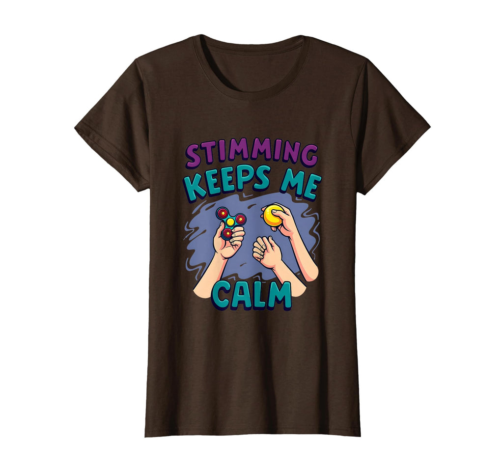 Stimming Keeps Me Calm Neurodiversity T-Shirt - Graphic Print Unisex - T-Shirt, Sweatshirt, Hoodie