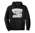Worrying Is My Sport Anxious Cat Hoodie - Novelty Apparel Men Women - T-Shirt, Sweatshirt, Hoodie
