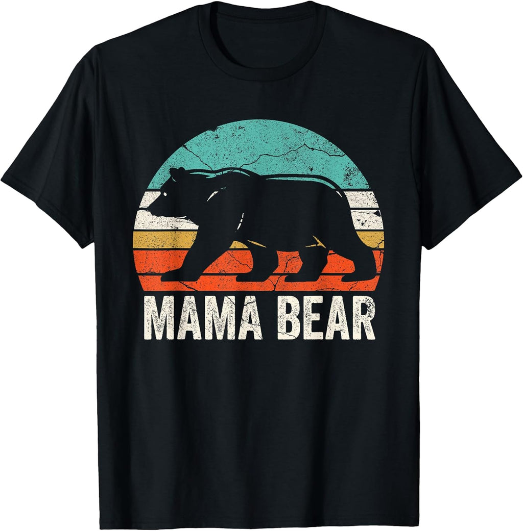 Funny Mama Bear TShirt Mom Mothers Day Women Shirt Unisex T-shirt, Sweatshirt, Hoodie, Long Sleeve Tee - T-Shirt, Sweatshirt, Hoodie