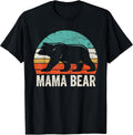 Funny Mama Bear TShirt Mom Mothers Day Women Shirt Unisex T-shirt, Sweatshirt, Hoodie, Long Sleeve Tee - T-Shirt, Sweatshirt, Hoodie