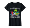 Just Who Loves Dragons And Books T-Shirt - Minimalist Print Unisex - T-Shirt, Sweatshirt, Hoodie