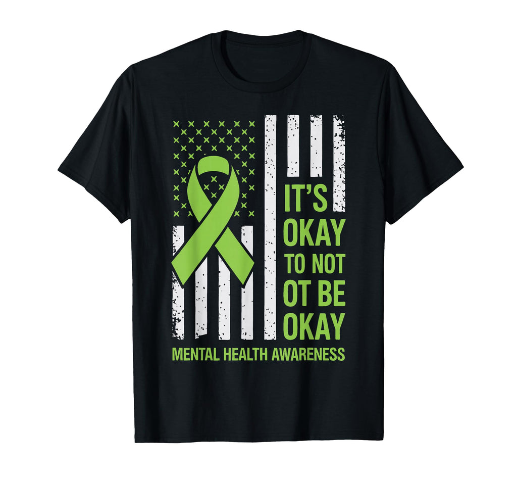 Its Okay To Not Be Okay Mental Health T-Shirt - Minimalist Print Men Women - T-Shirt, Sweatshirt, Hoodie