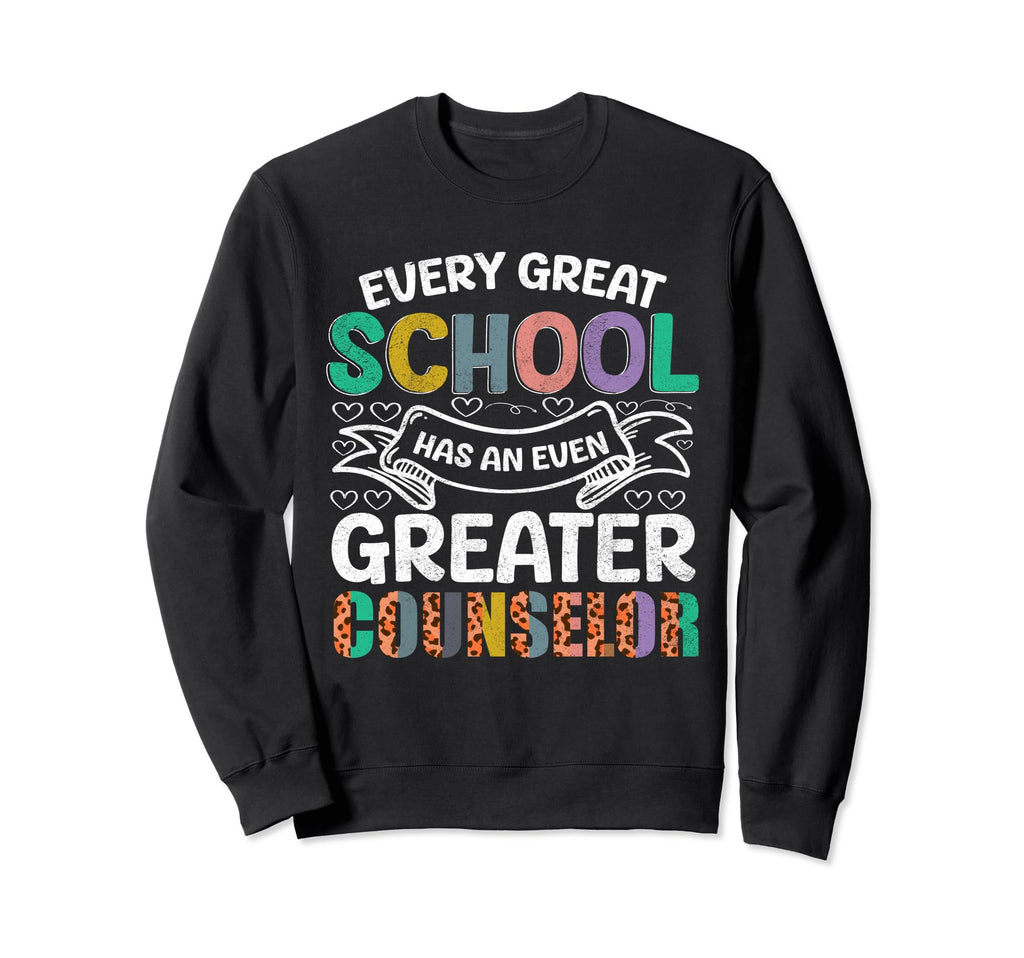 School Guidance Counselor Therapist Sweatshirt - Novelty Apparel Unisex - T-Shirt, Sweatshirt, Hoodie