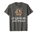 Life Is Better Books And Dragons Dragon T-Shirt - Minimalist Print Unisex - T-Shirt, Sweatshirt, Hoodie