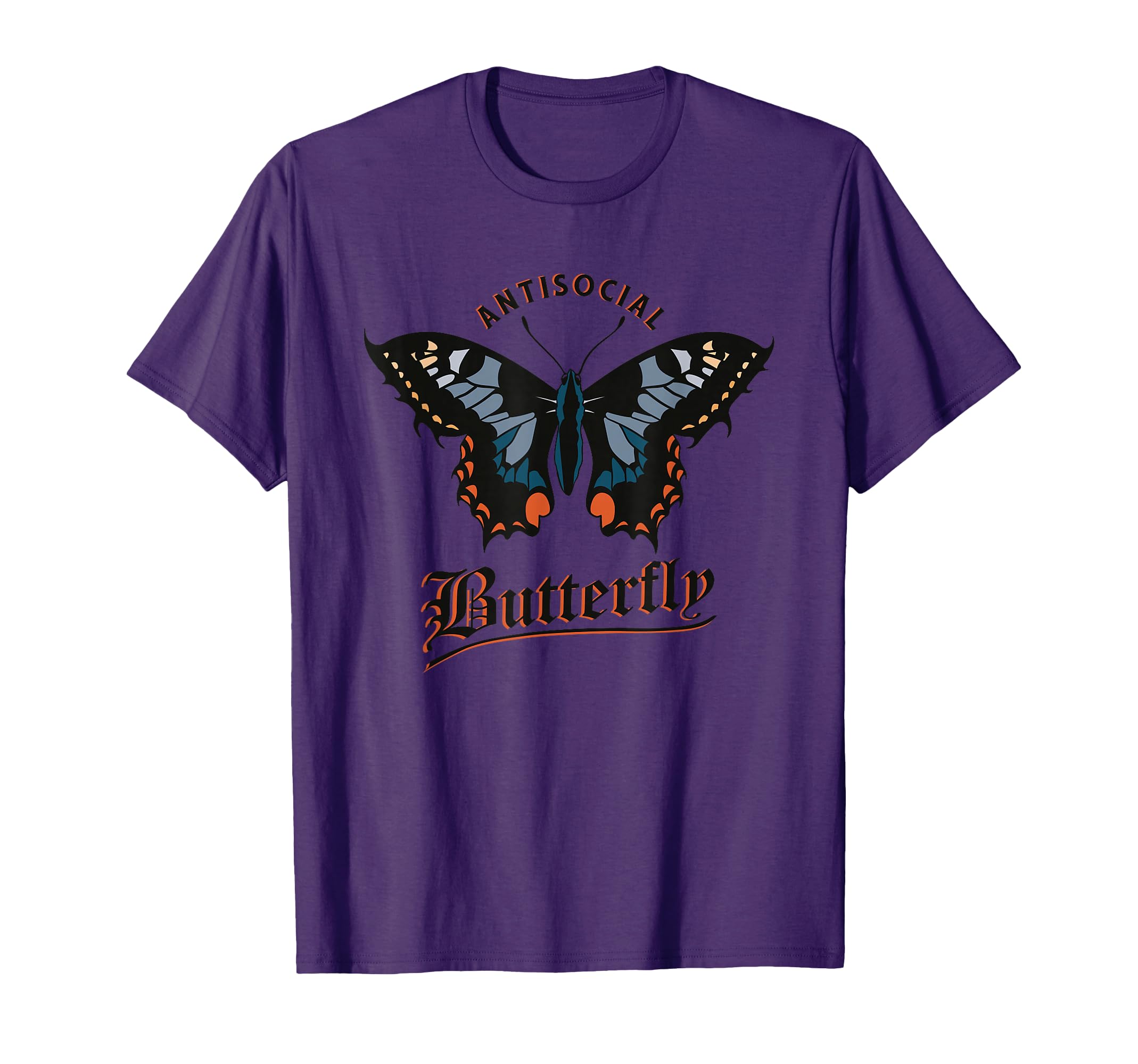 Antisocial Butterfly Sarcastic Funny T-Shirt - Unique Graphic for Adults - T-Shirt, Sweatshirt, Hoodie