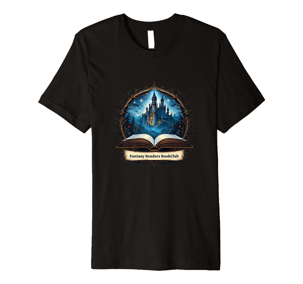 Fantasy Readers Book Club Castle Magic T-Shirt - Novelty Apparel Unisex - T-Shirt, Sweatshirt, Hoodie
