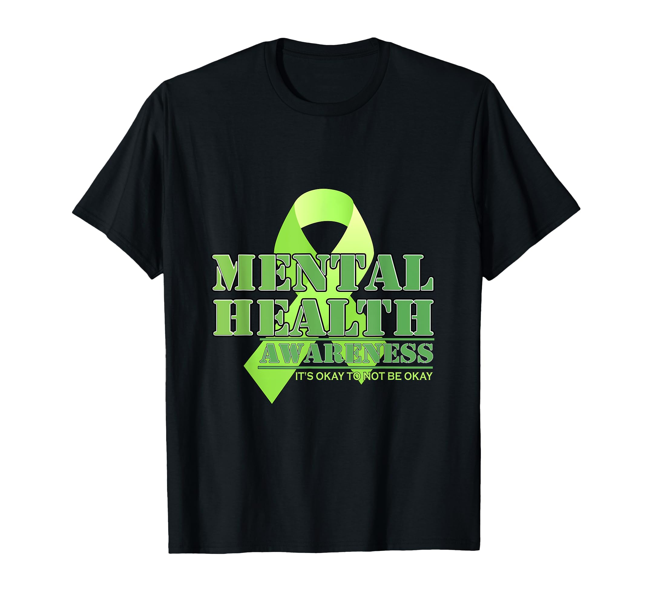 Its Okay To Not Be Okay Mental Health T-Shirt - Fun Novelty Design Unisex - T-Shirt, Sweatshirt, Hoodie