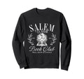 Salem Witch Book Club Reading Spooky Sweatshirt - Unique Graphic Men Women - T-Shirt, Sweatshirt, Hoodie